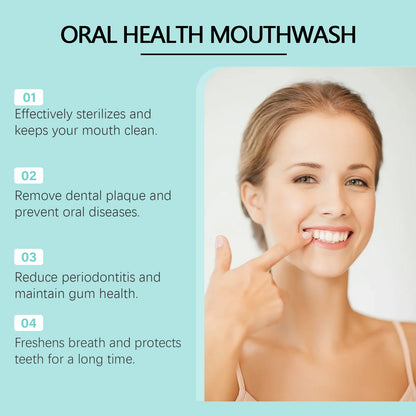 OralHoe Teeth Cleaning Mousse – Whitens, Fresh Breath, Removes Yellow Stains