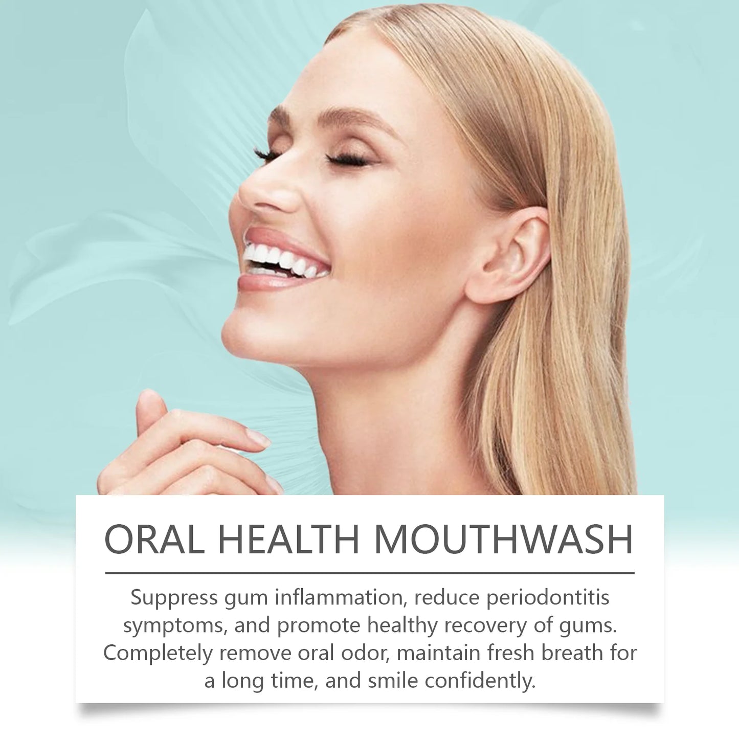 OralHoe Teeth Cleaning Mousse – Whitens, Fresh Breath, Removes Yellow Stains