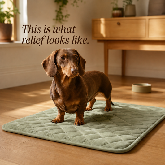 Relieve Me — Quilted Washable Dog Pee Pad