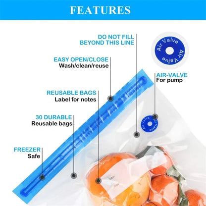 Value Lock™ Food Vacuum Bags