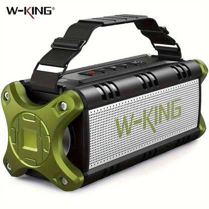 W-KING 50W Bluetooth Speaker: The Ultimate Outdoor Party Powerhouse