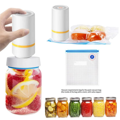 Value Lock™ Compact Vacuum Sealer – Lock in Freshness, Save Money