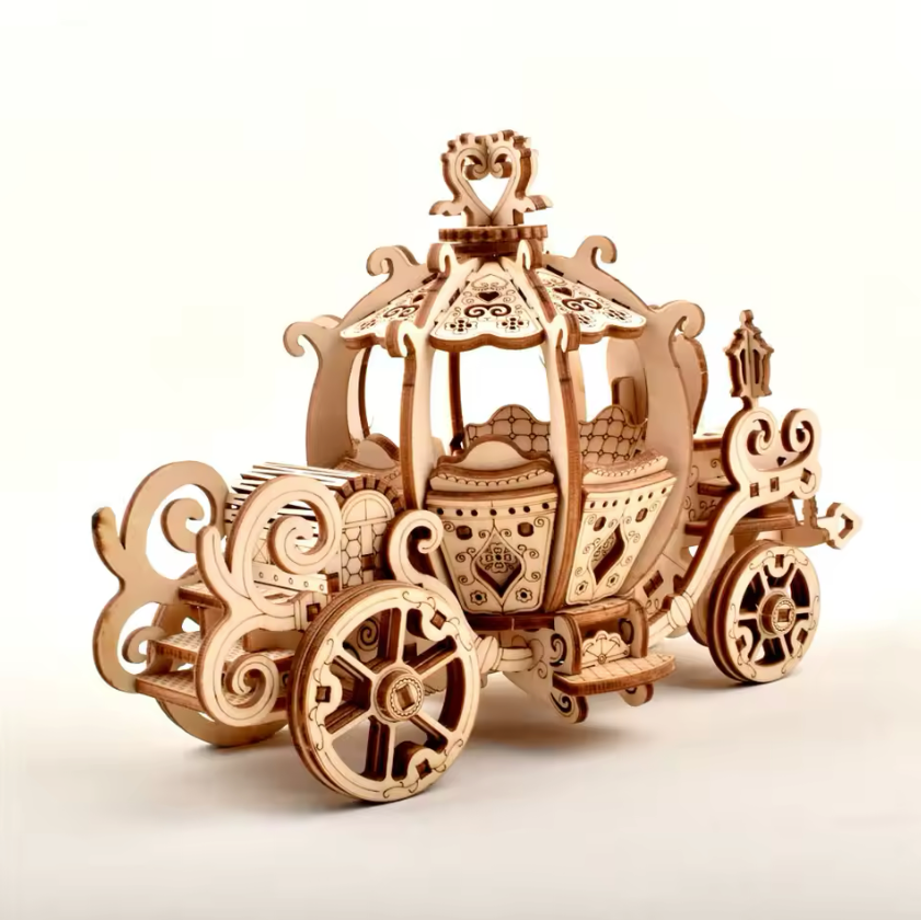 Pumpkin Cart 3D Puzzle