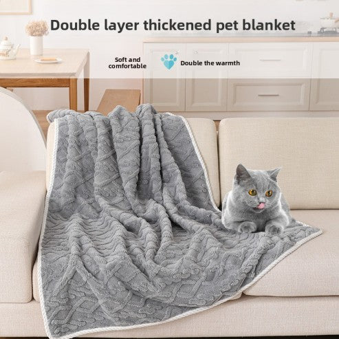 Double-sided Pet Blanket