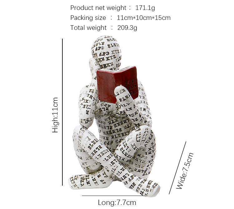 Bookworm Sculpture